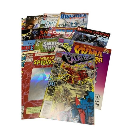 Comic Lot of 23 mixed Book Lot Marvel, Dc And More - Picture 2 of 7